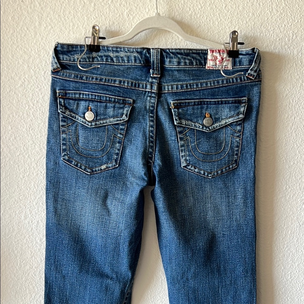 True Religion Classic Blue Denim Jeans - Picture 5 of 6